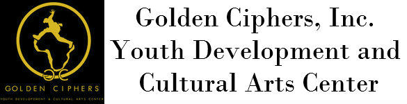 Golden Ciphers Youth Development and Cultural Arts Center Logo