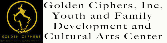 Golden Ciphers Youth Development and Cultural Arts Center Logo